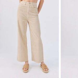 BDG High and Wide Corduroy Khaki Pants size 25